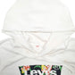 Womens White Levis Floral Hoodie Jumper