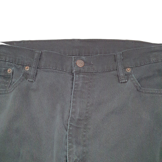Mens Black Levis  513 JeansW38 L30