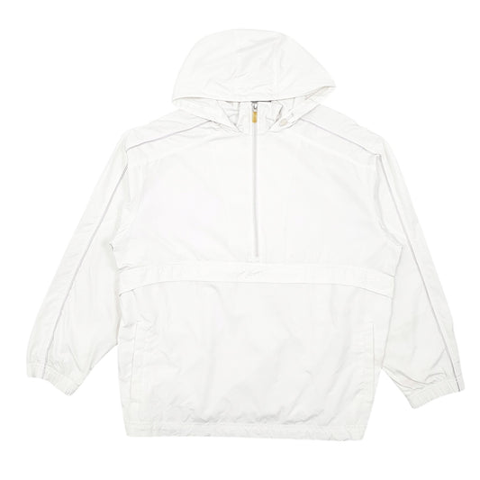 Mens White Nike   Coat