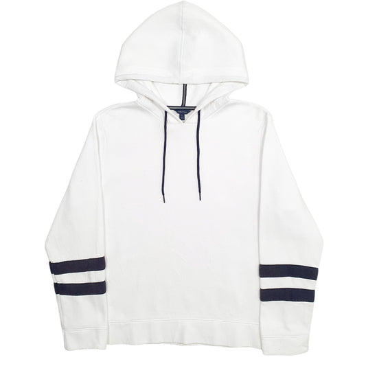 Womens White Nautica  Hoodie Jumper