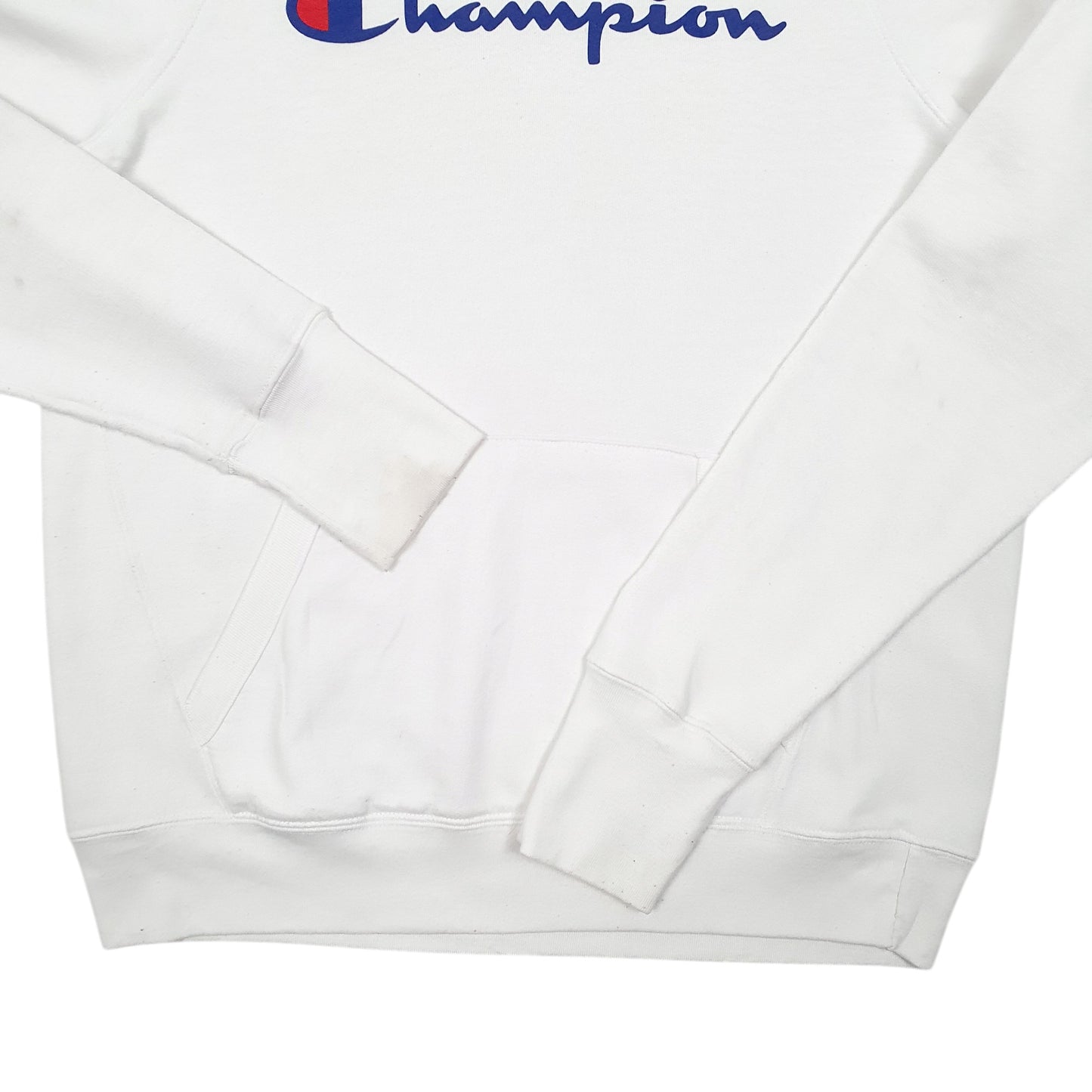 Womens White Champion  Hoodie Jumper