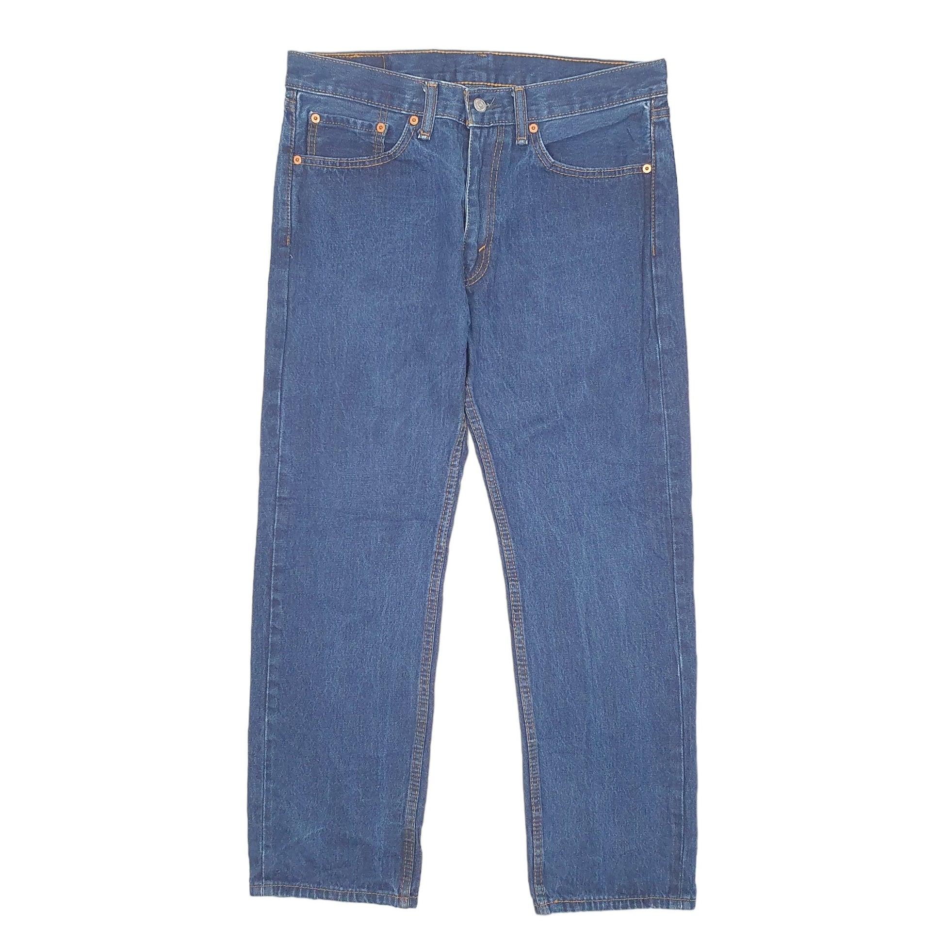 Mens Blue Levis  505 JeansW33 L30