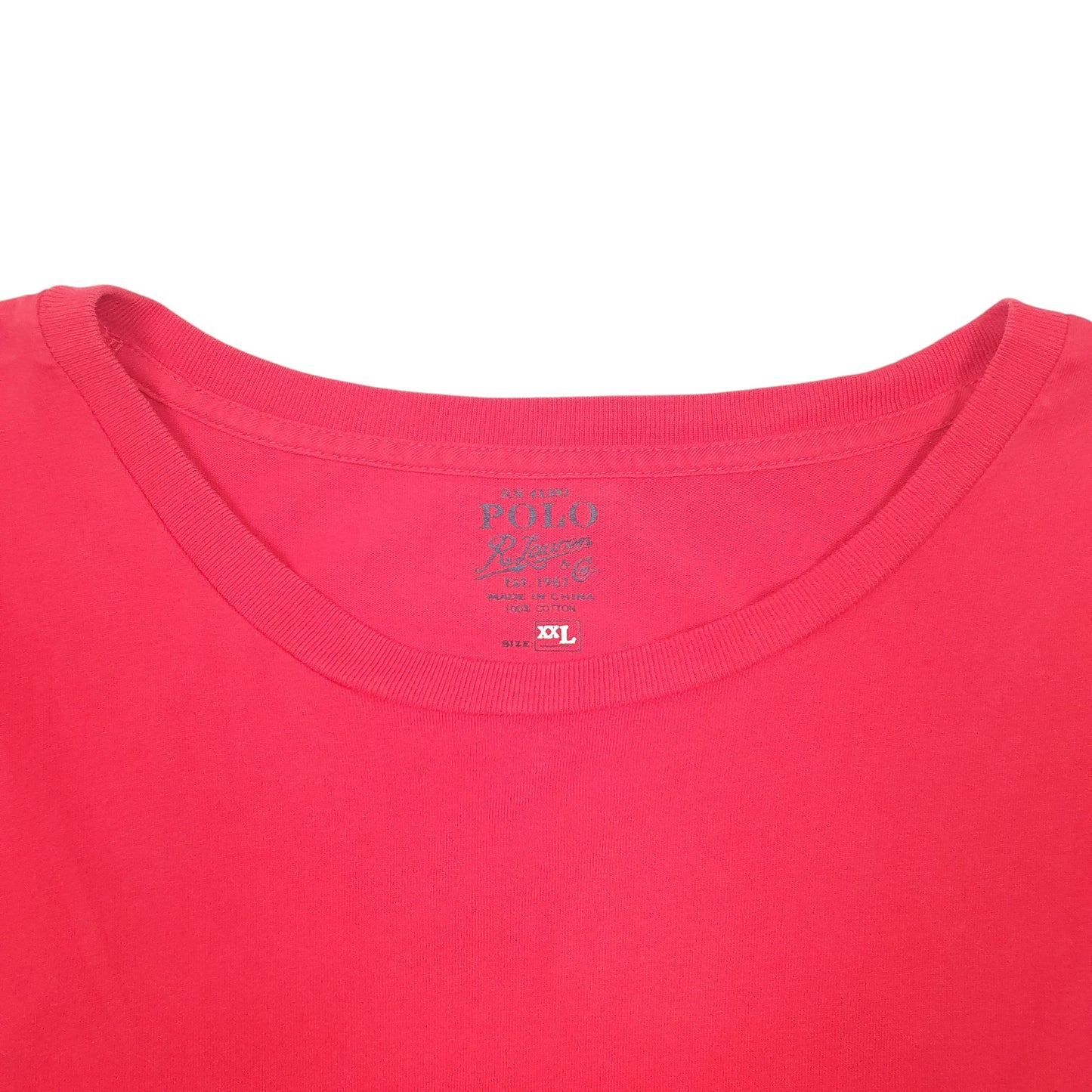 Mens Red Polo Ralph Lauren  Short Sleeve T Shirt