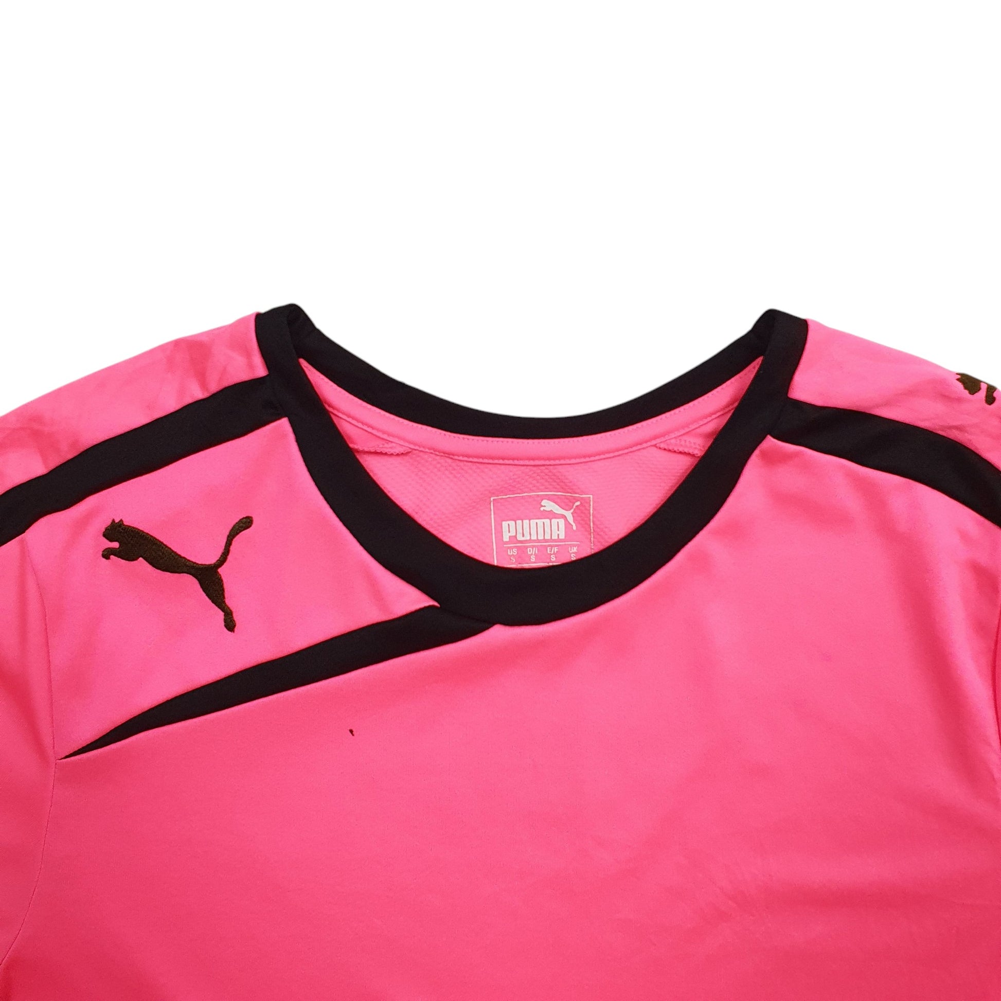 Womens Pink Puma  Short Sleeve T Shirt