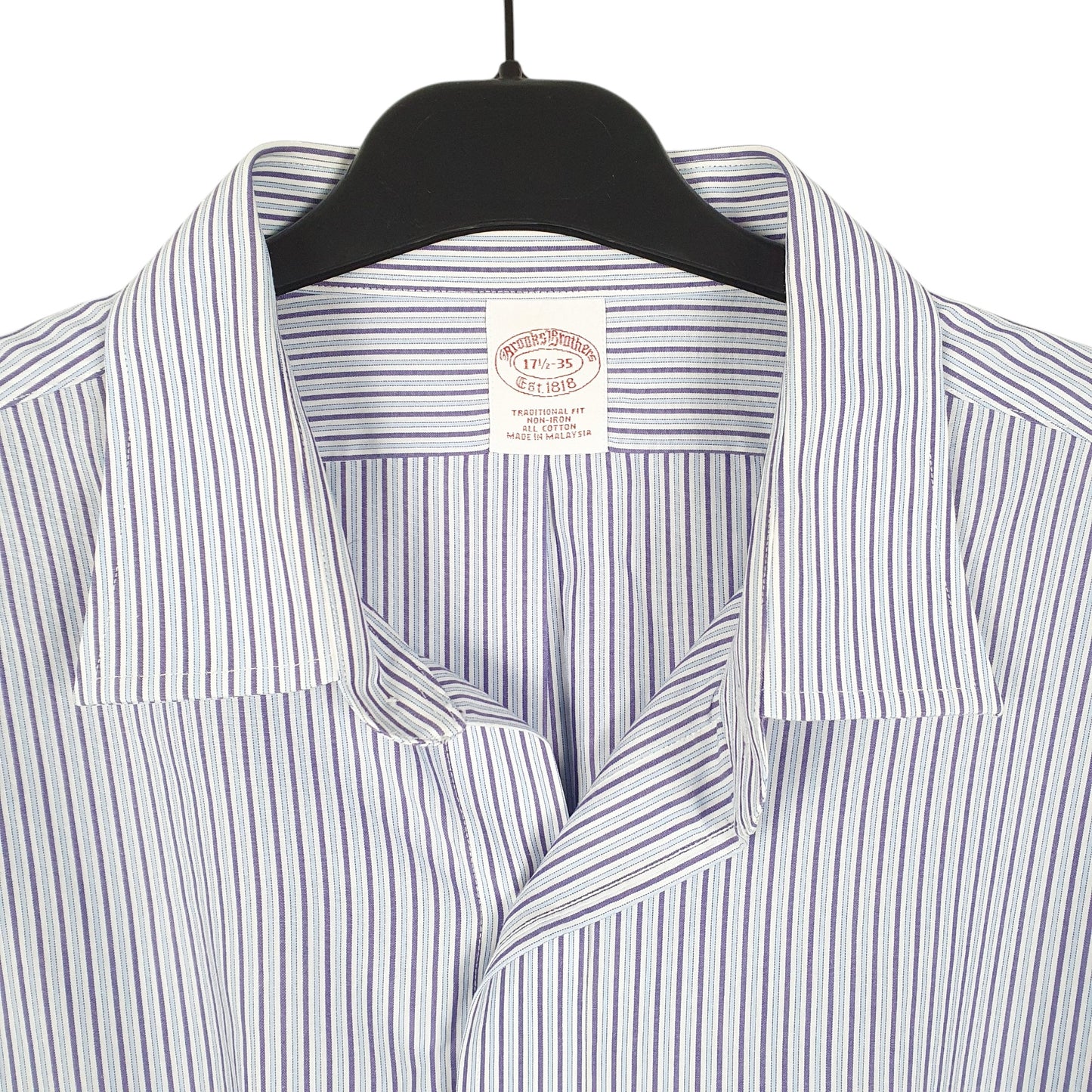 Mens White Brooks Brothers  Long Sleeve Shirt