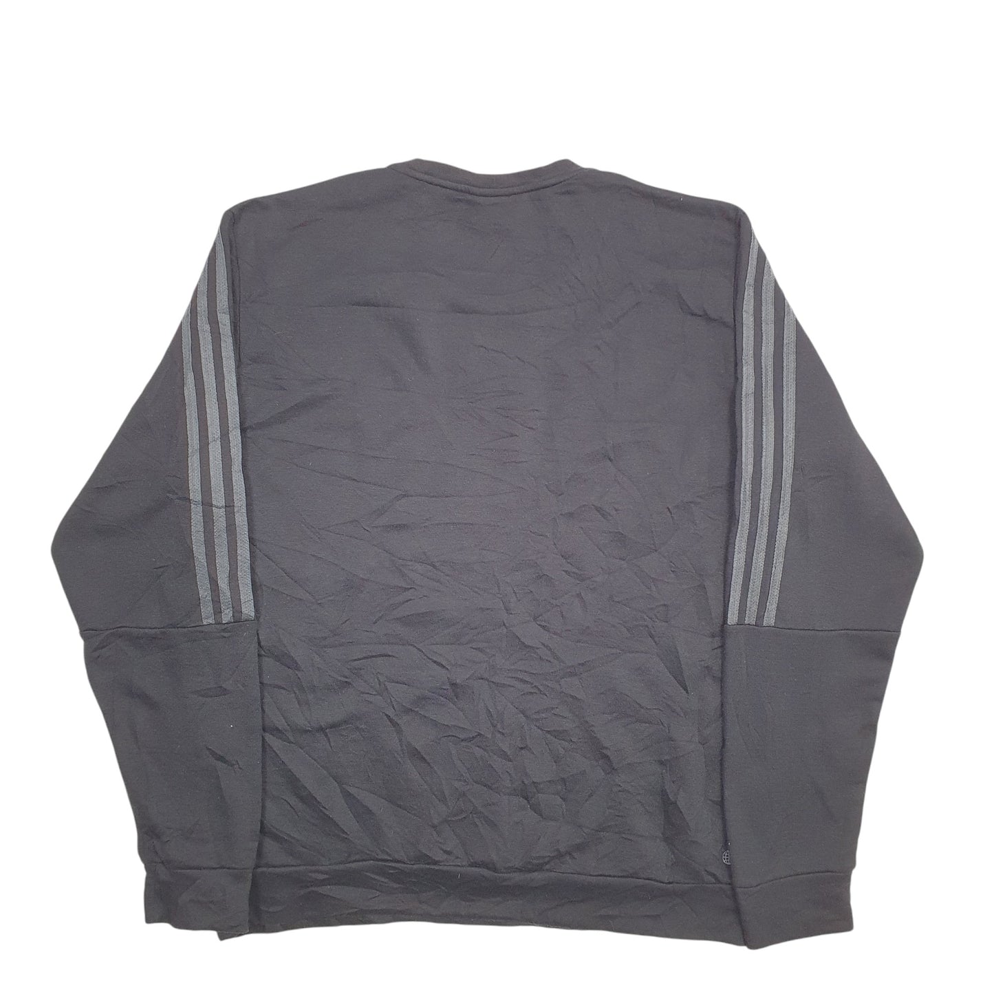 Mens Black Adidas  Crewneck Jumper