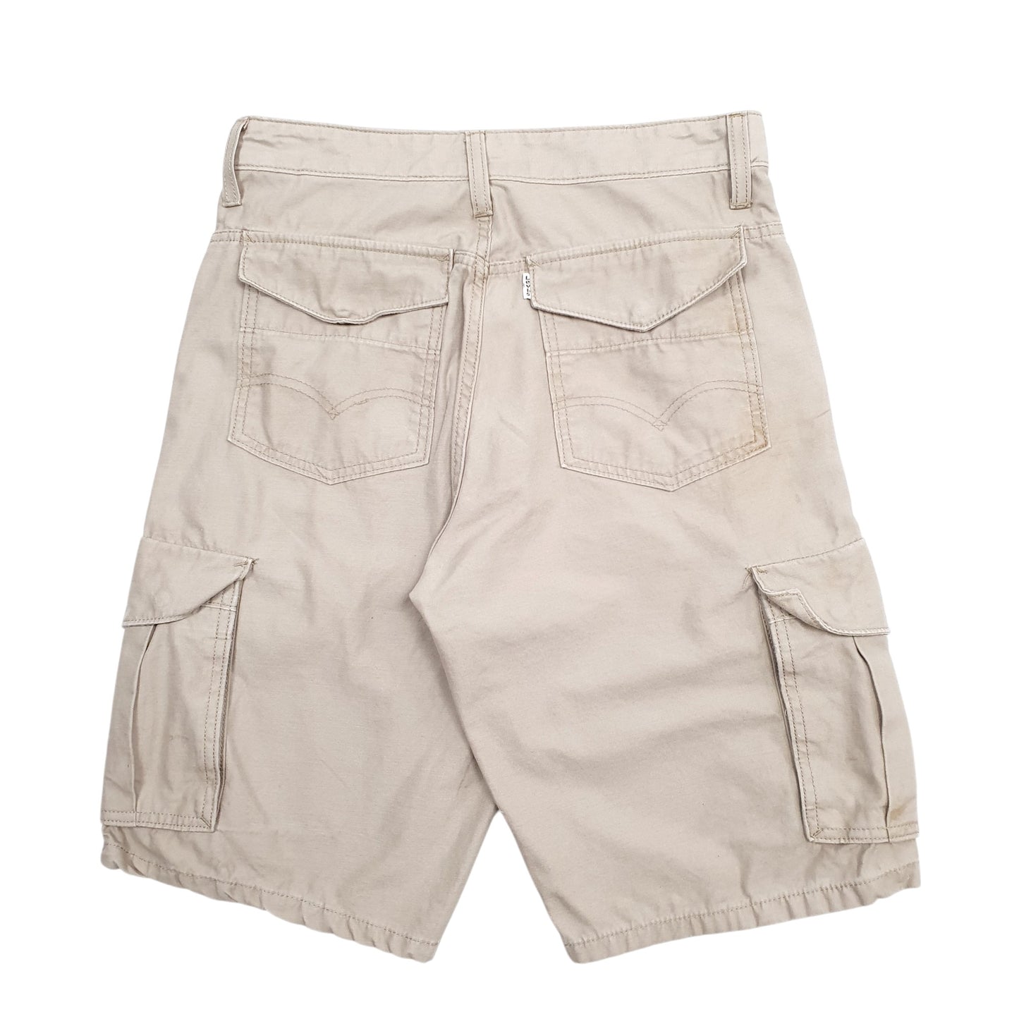 Mens Beige Levis  Cargo Shorts