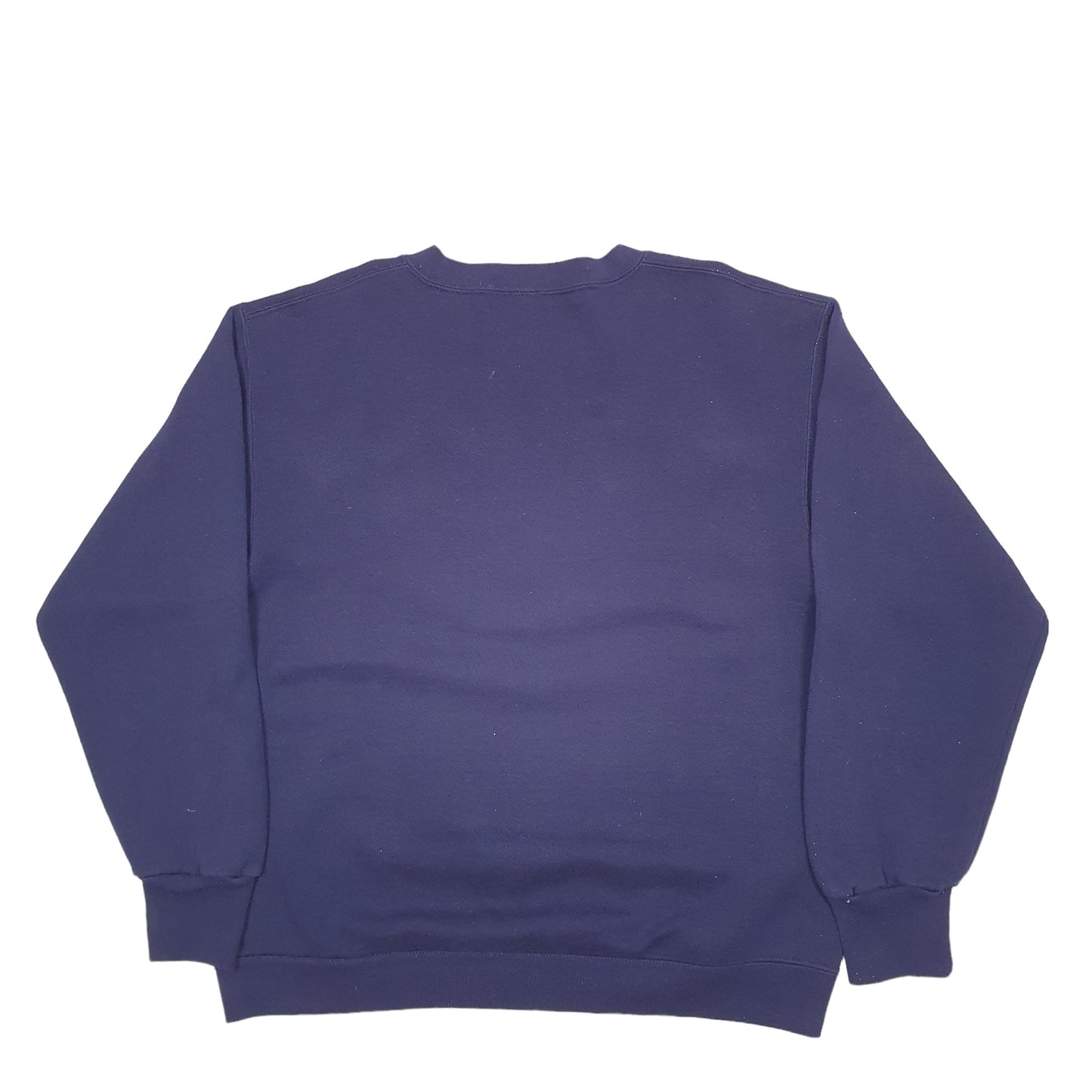 Mens Navy Free Style Georgetown Hoyas Made In USA Crewneck Jumper