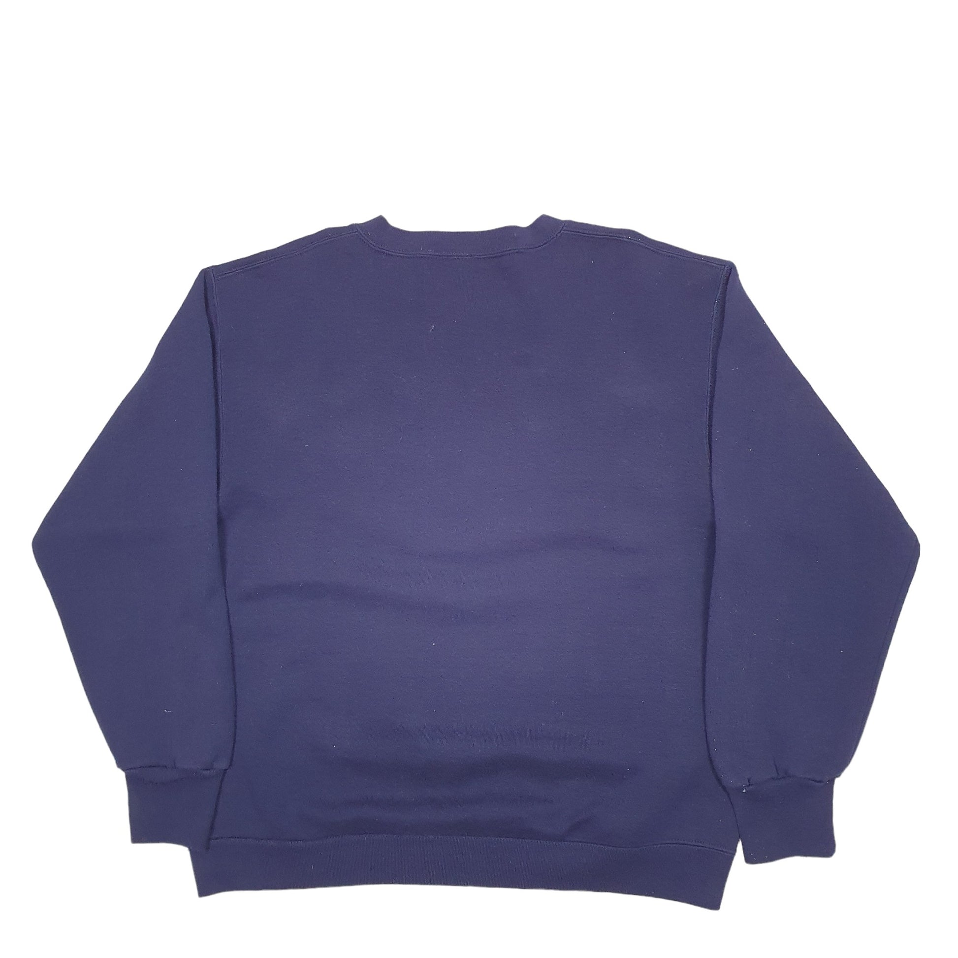 Mens Navy Free Style Georgetown Hoyas Made In USA Crewneck Jumper