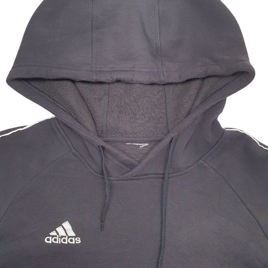 Mens Black Adidas  Hoodie Jumper