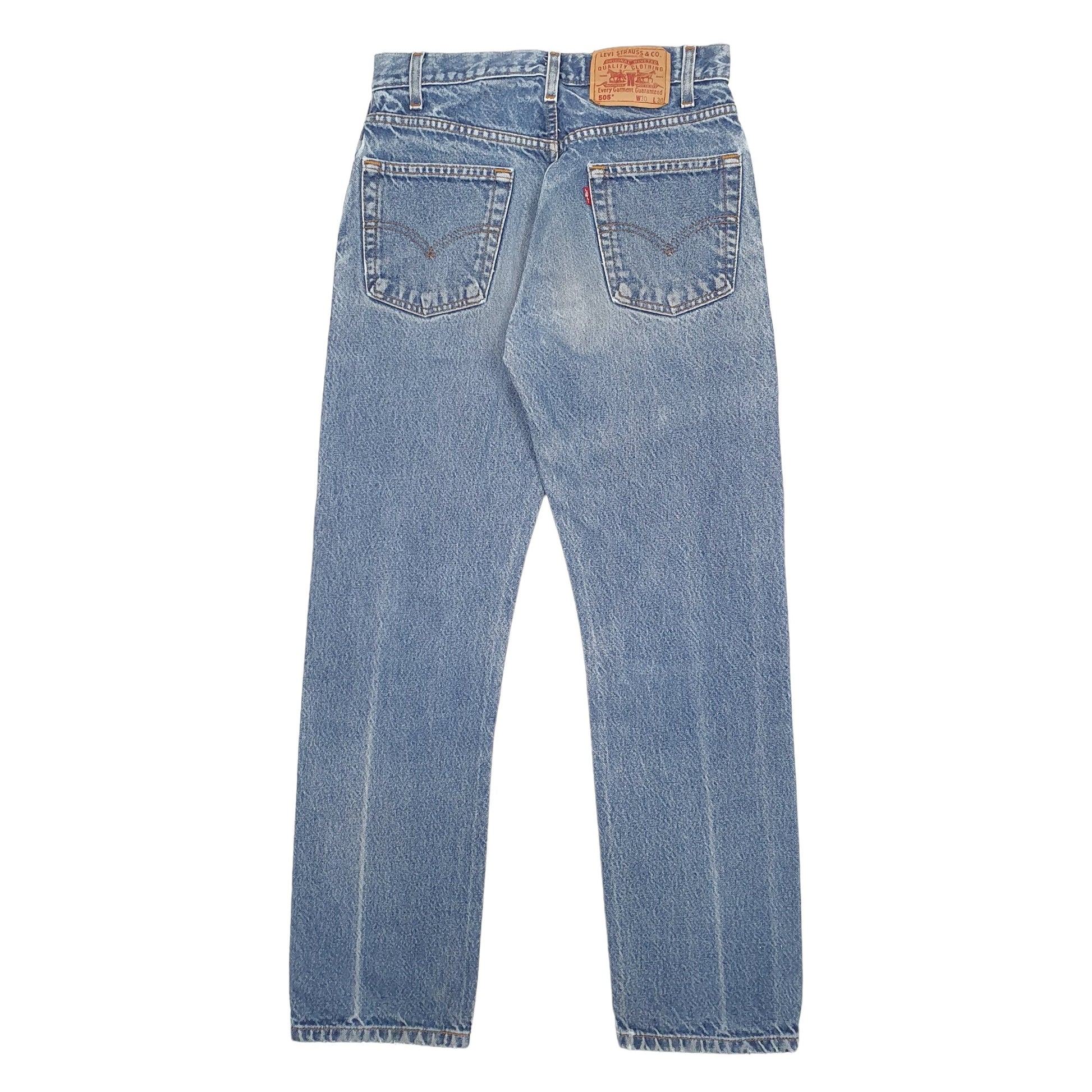 Mens Blue Levis  505 JeansW30 L30