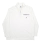 Mens White Nautica  Quarter Zip Jumper