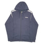 Mens Navy Adidas Hoodie Active Track Top Full Zip Jumper