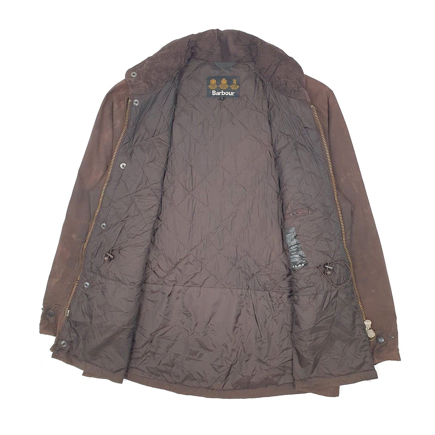 Mens Brown Barbour Sapper  Coat