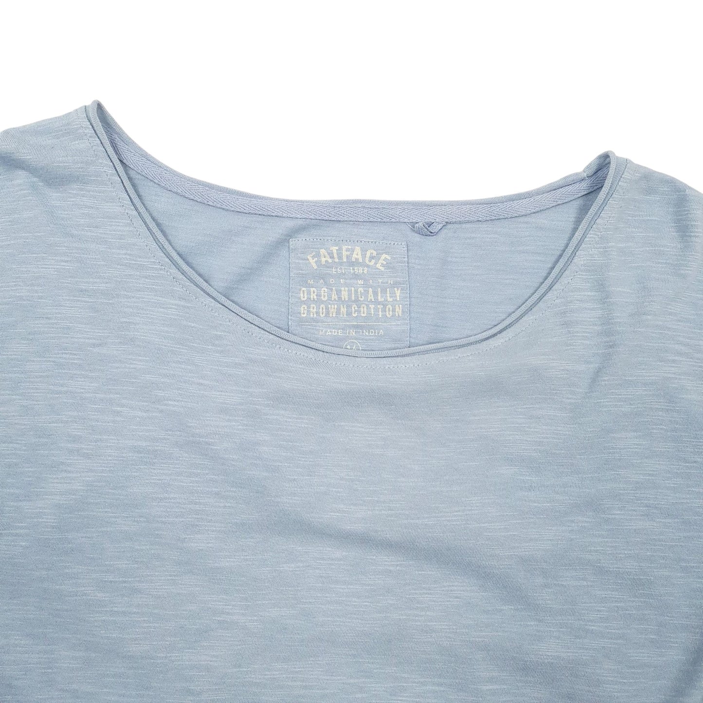 Womens Blue Fat face  Short Sleeve T Shirt