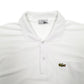 Mens White Lacoste  Short Sleeve Polo Shirt