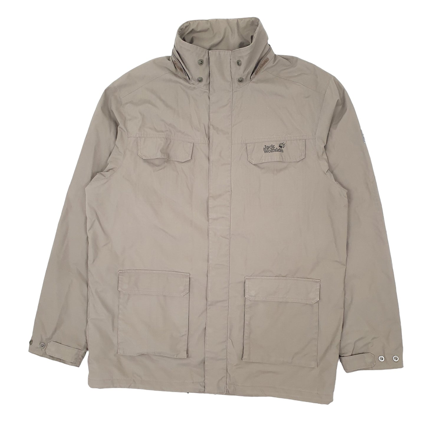 Mens Grey Jack Wolfskin   Coat