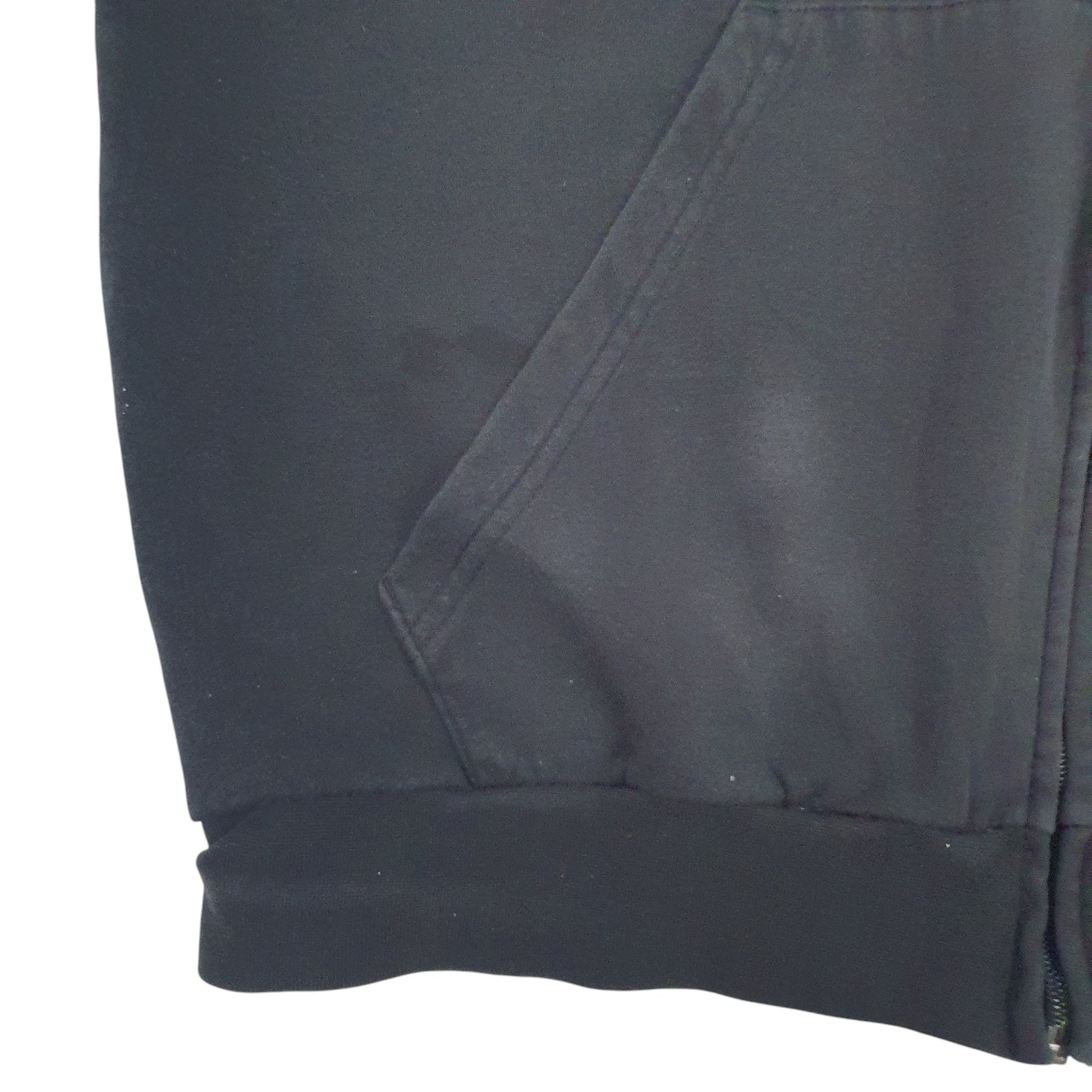 Mens Black Adidas  Full Zip Jumper