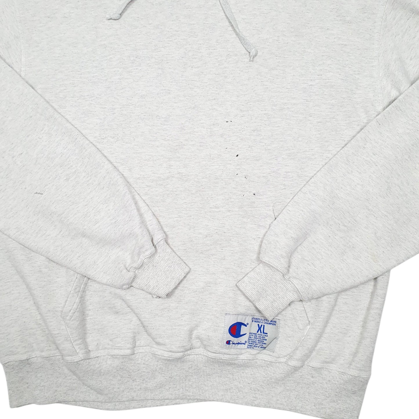 Mens Grey Champion  Hoodie Jumper