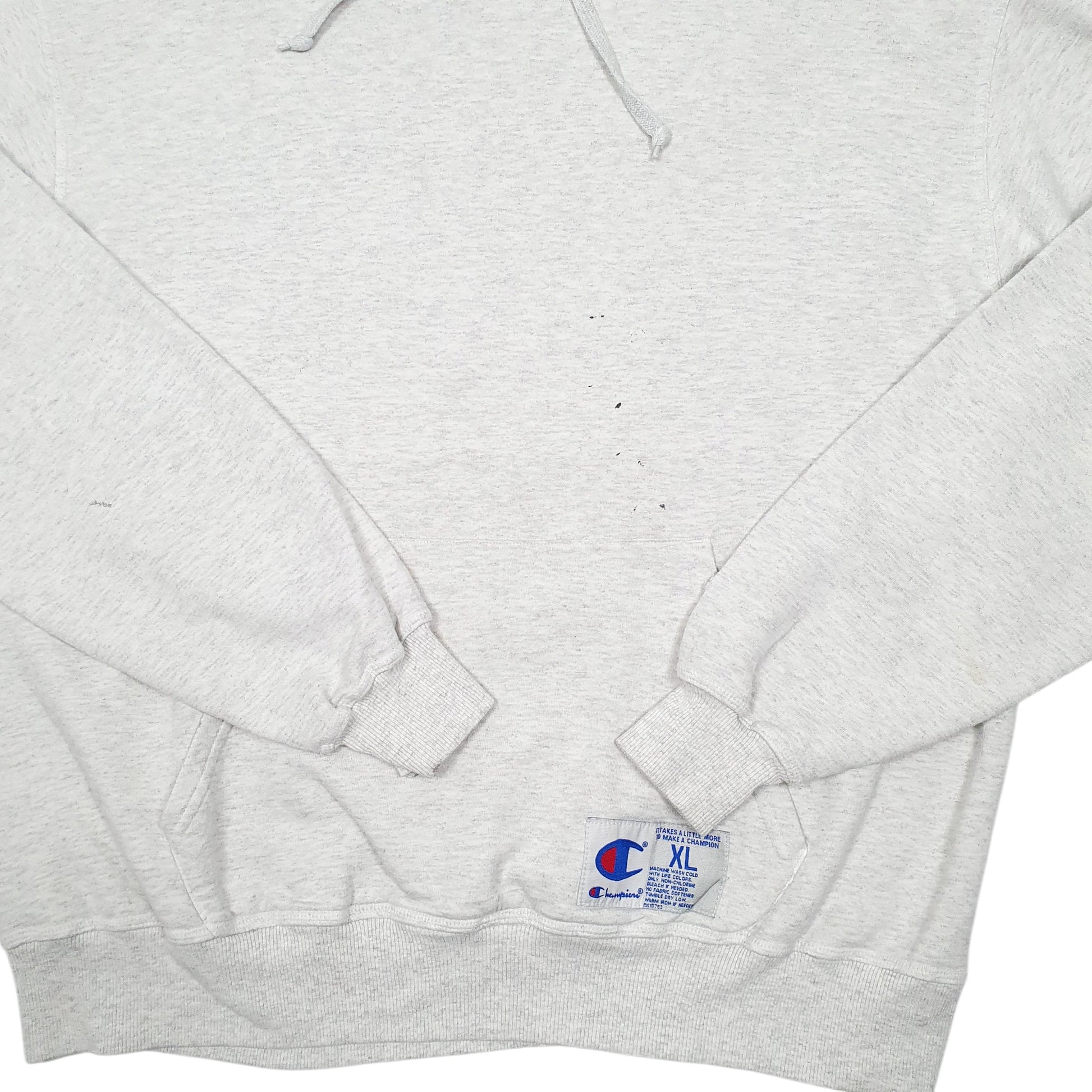 Mens Grey Champion  Hoodie Jumper