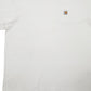 Mens White Carhartt Loose Fit Short Sleeve T Shirt