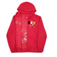 Mens Red Disney Mickey Mouse Full Zip Jumper