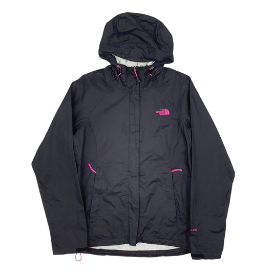 Womens Black The North Face Hyvent Crewneck Coat