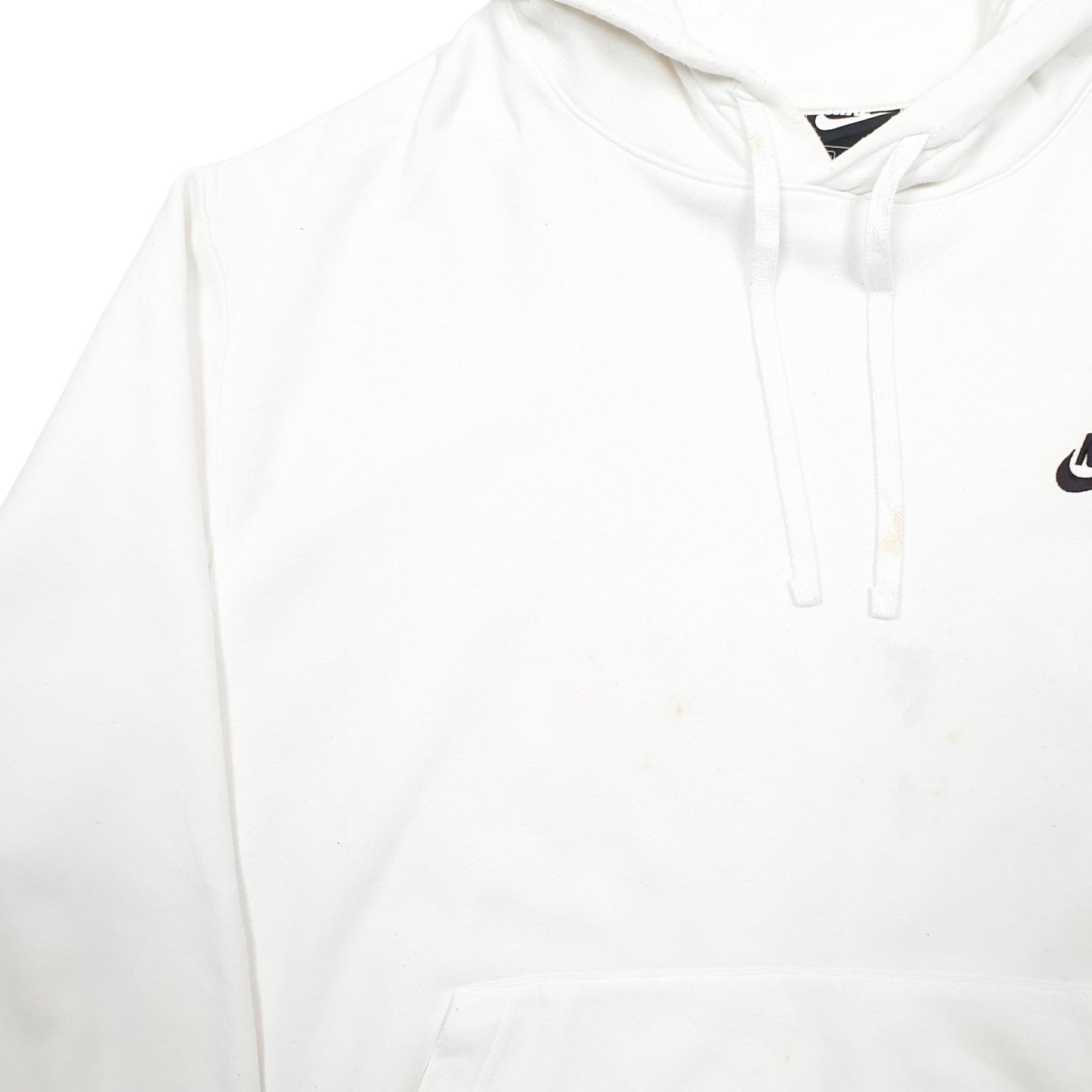 Mens White Nike  Hoodie Jumper
