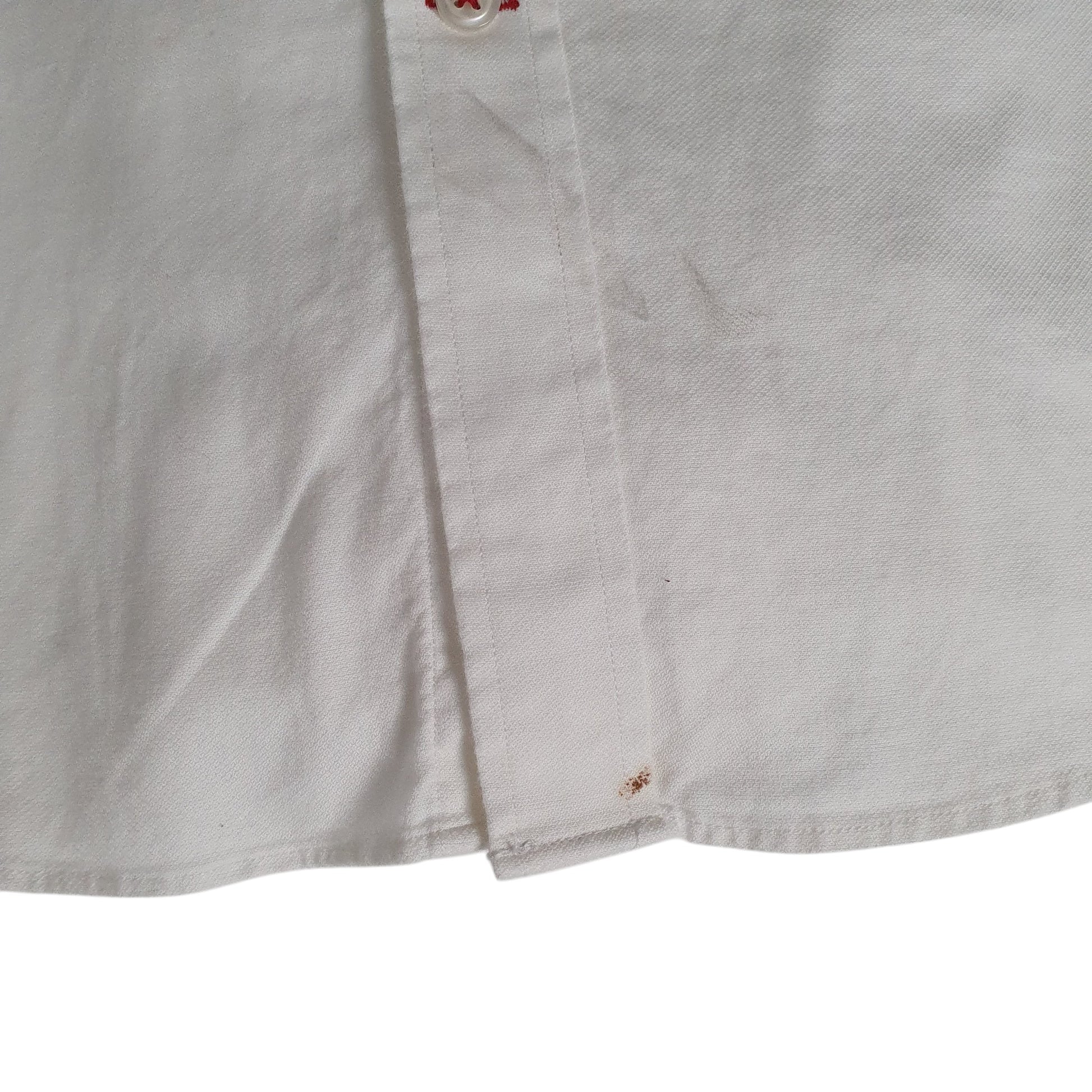 Mens White Tommy Hilfiger  Long Sleeve Shirt