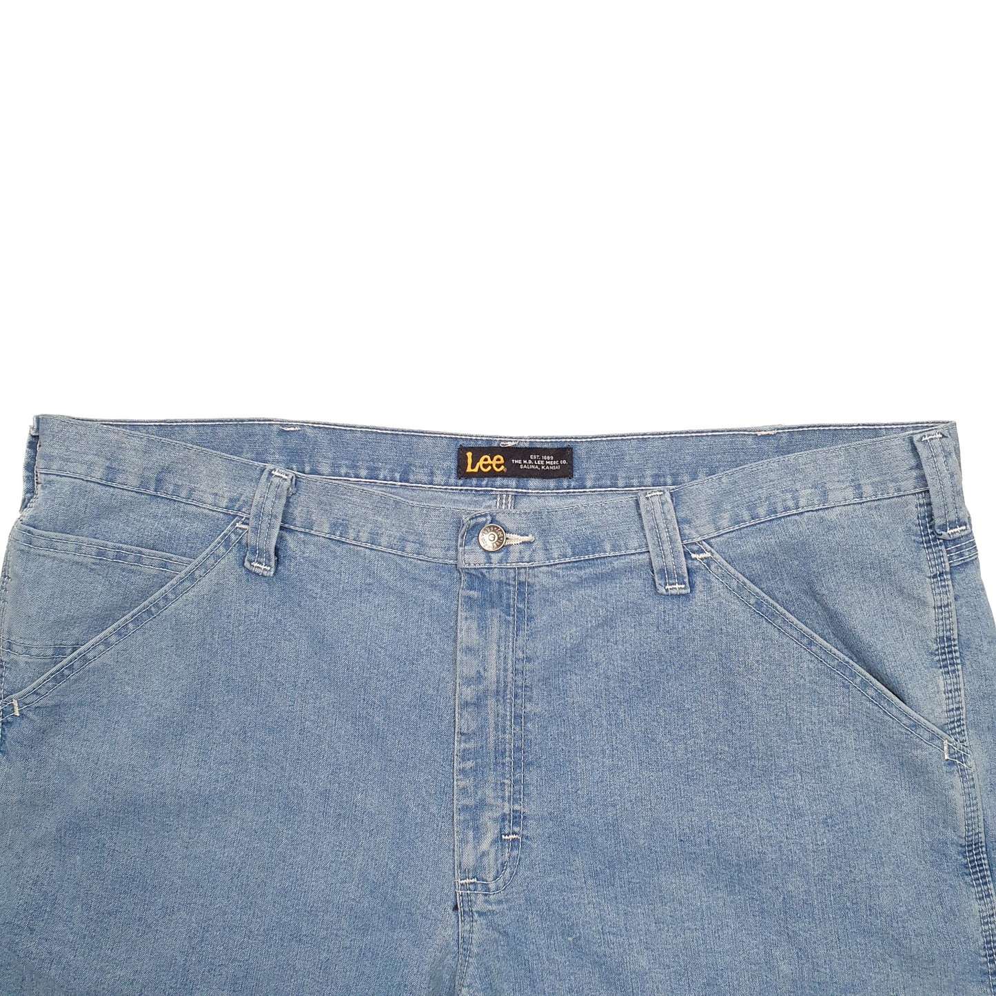 Mens Blue Lee  Carpenter Shorts