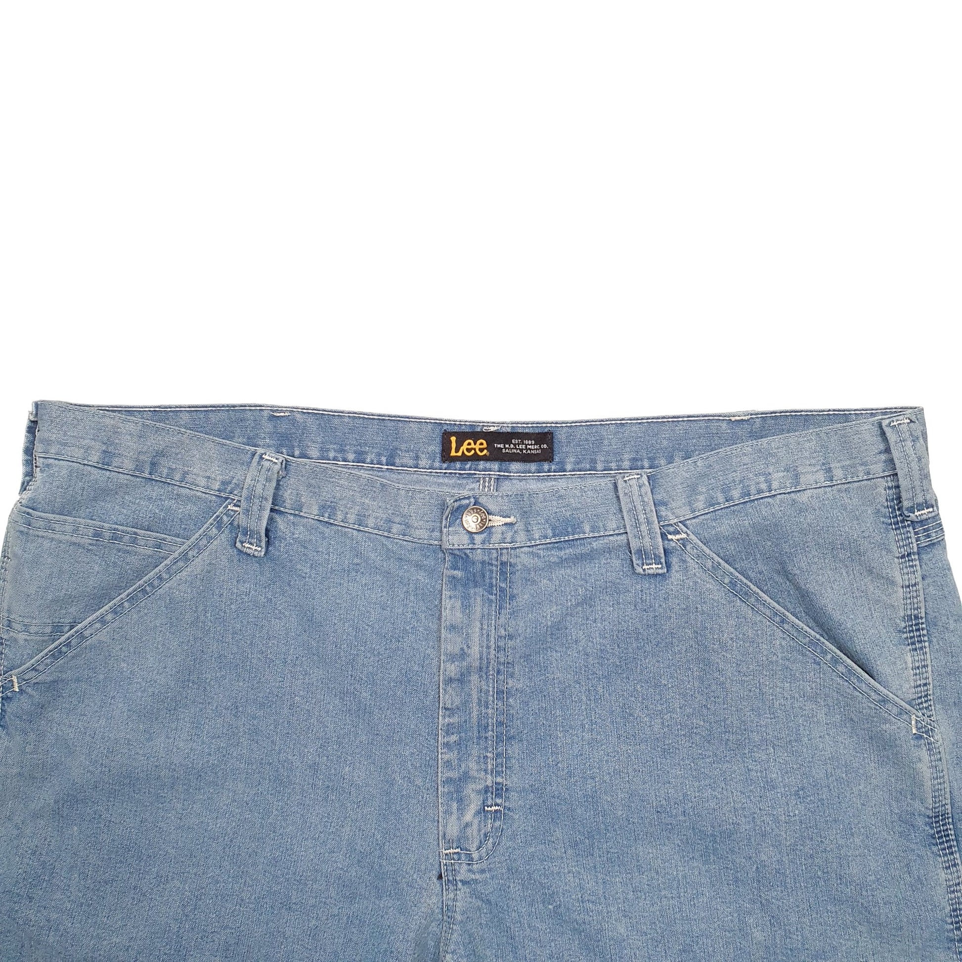 Mens Blue Lee  Carpenter Shorts
