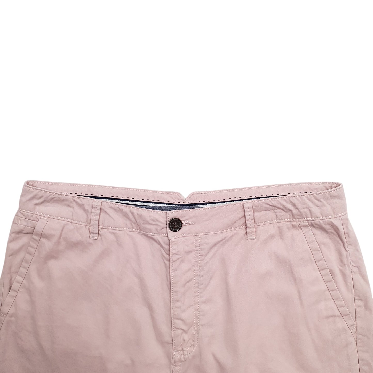 Mens Pink Crew Clothing Company  Chino Shorts