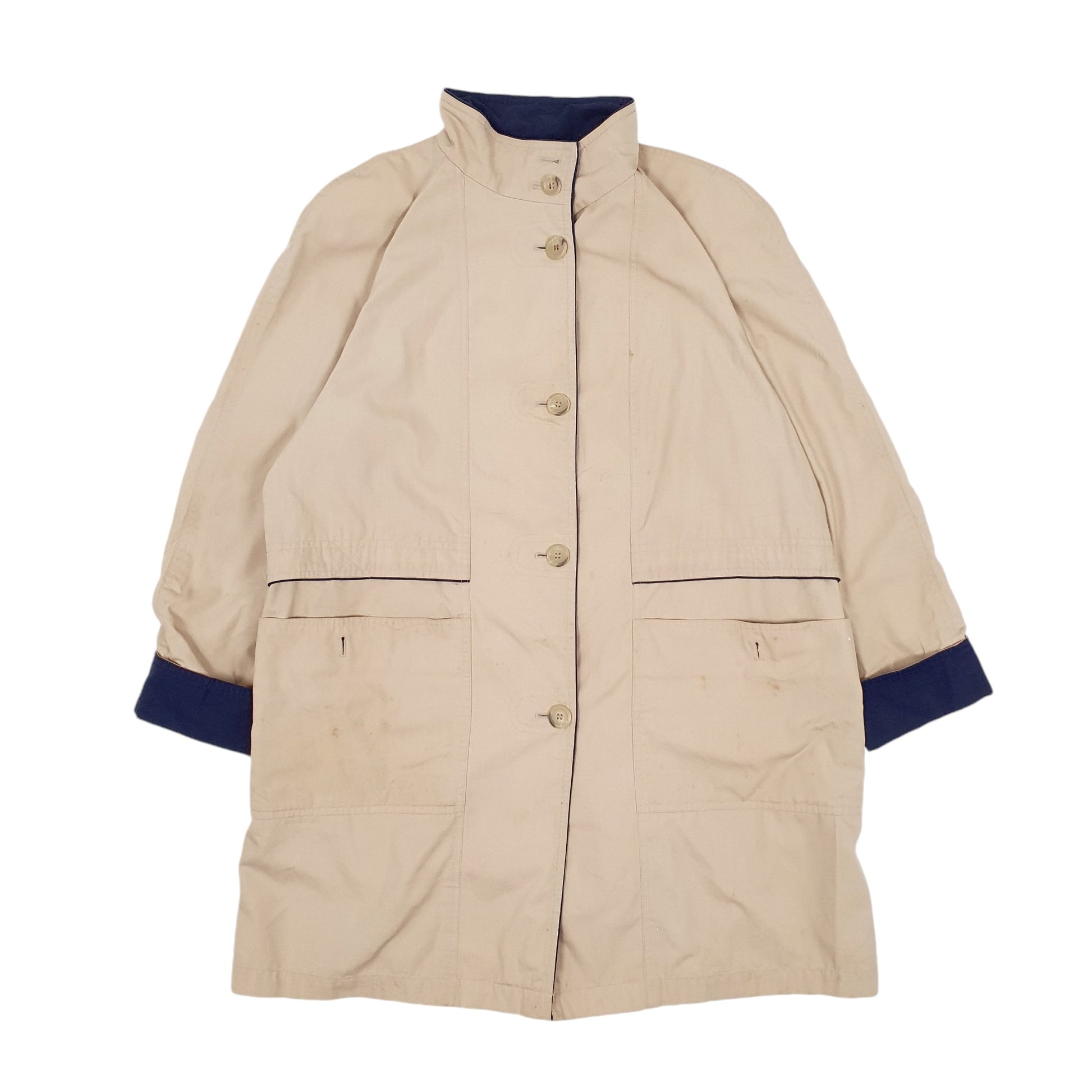 Womens Beige Towne London Fog   Coat