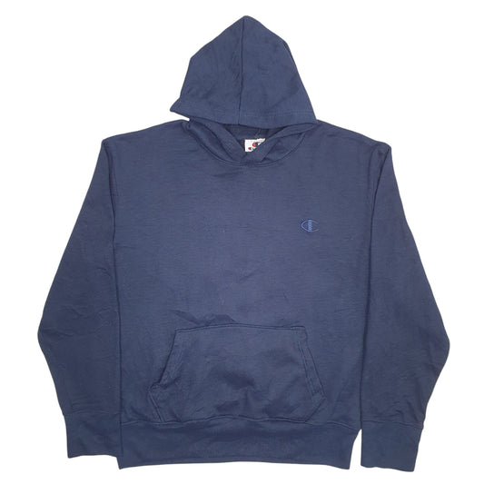 Mens Navy Champion  Hoodie Jumper