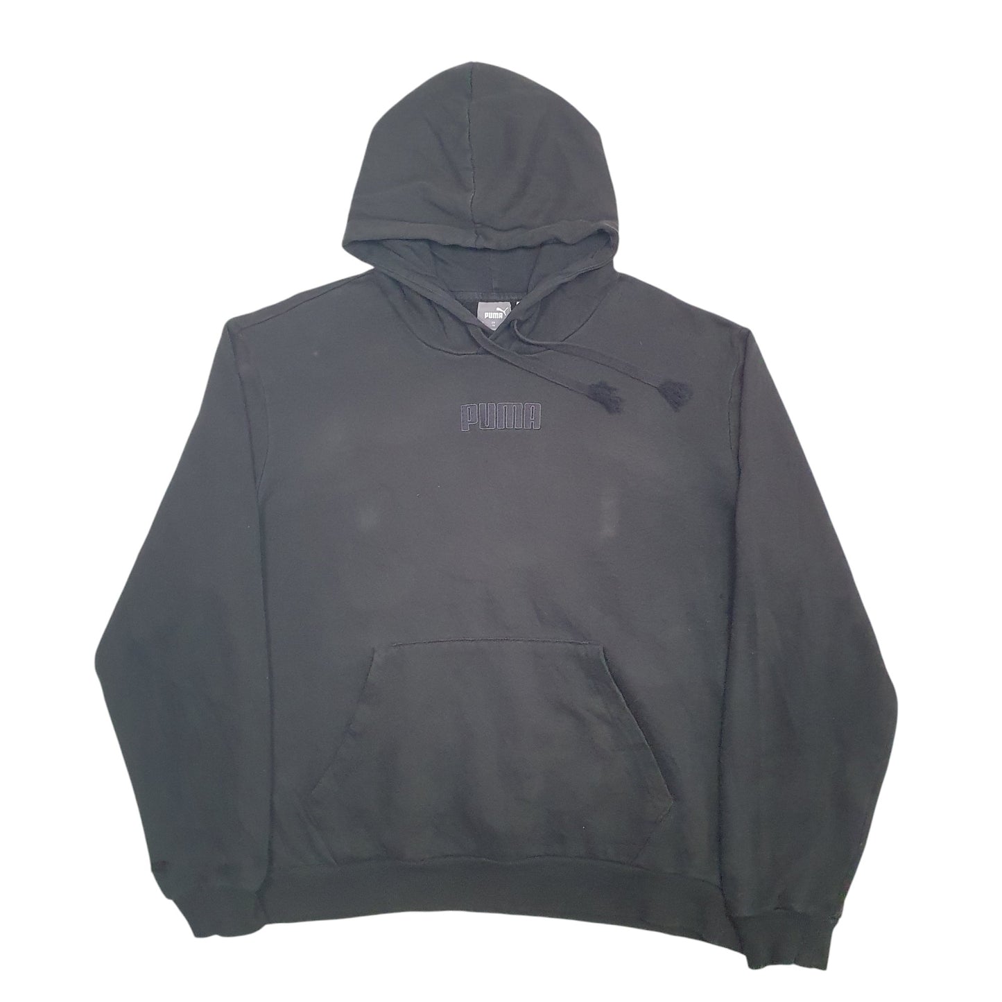 Mens Black Puma  Hoodie Jumper