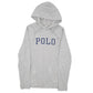 Mens Grey Polo Ralph Lauren Spellout Hoodie Jumper