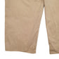 Mens Beige Polo Ralph Lauren Double Pleated Vintage 2000's Chino Trousers
