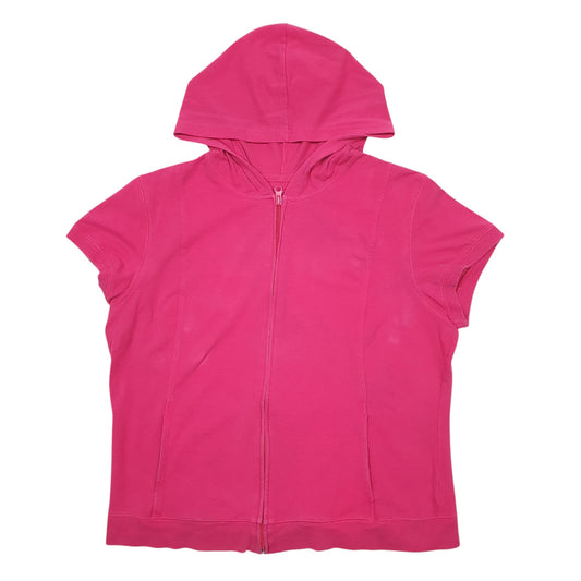Womens Pink Style & Co  Full Zip Jumper