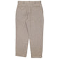 Mens Beige Polo Ralph Lauren Vintage 90s Double Pleated Houndtooth Chino Trousers