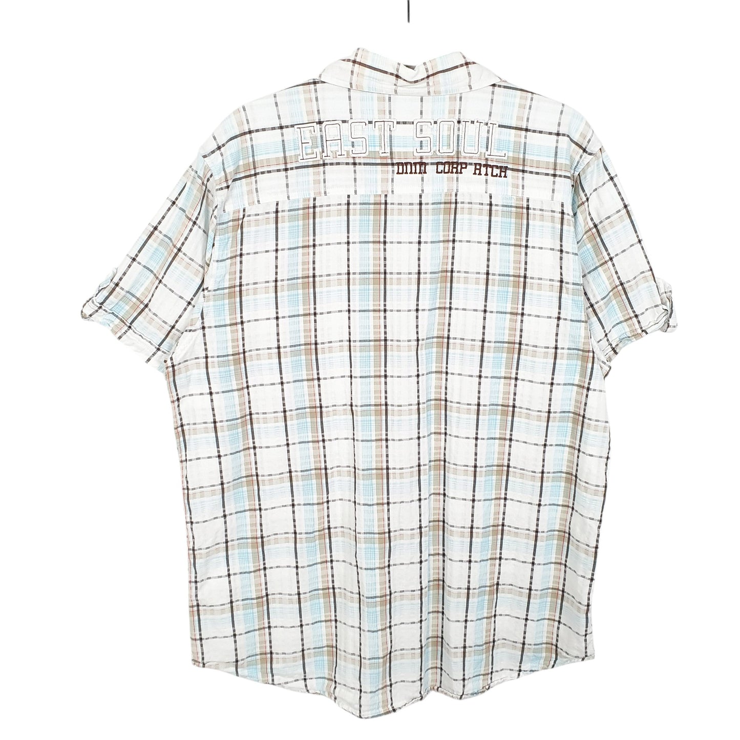 Mens White Ritchie  Short Sleeve Shirt