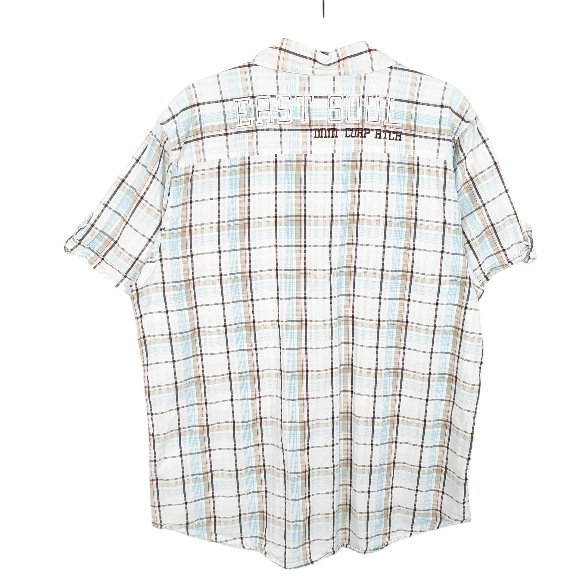 Mens White Ritchie  Short Sleeve Shirt