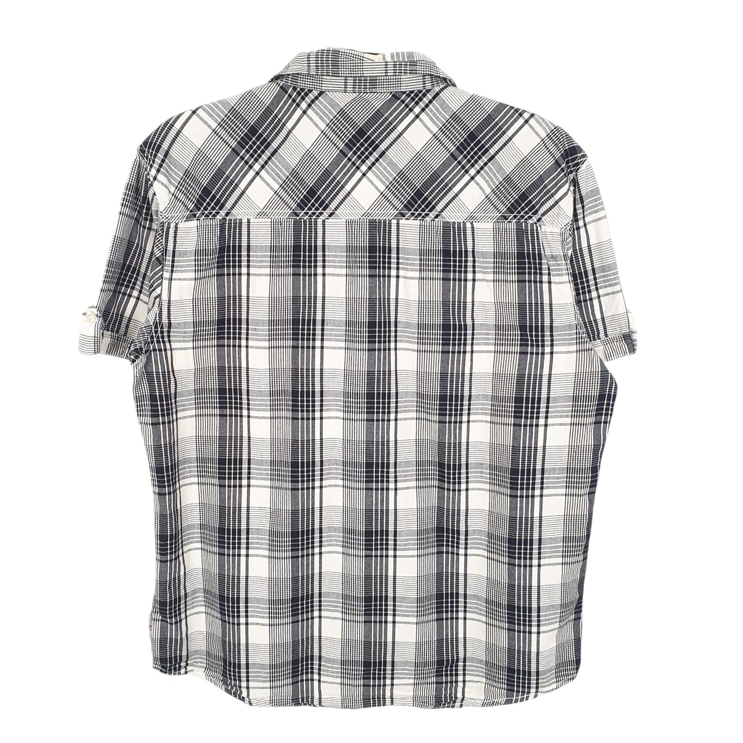 Mens White Lee Cooper  Short Sleeve Shirt