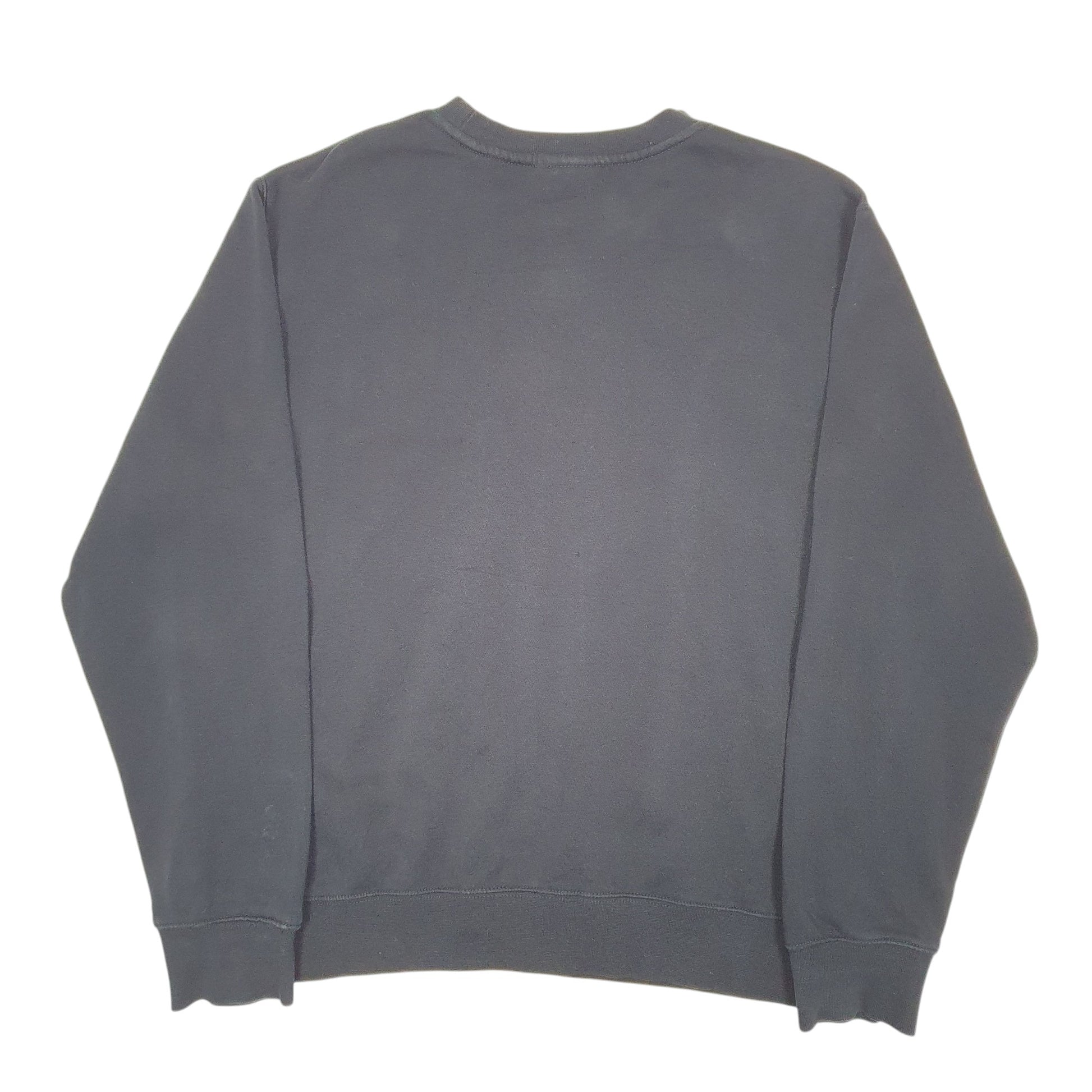 Mens Black Nike Swoosh Crewneck Jumper