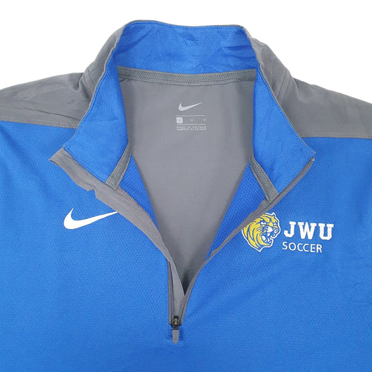 Mens Blue Nike JWU Soccer  Coat