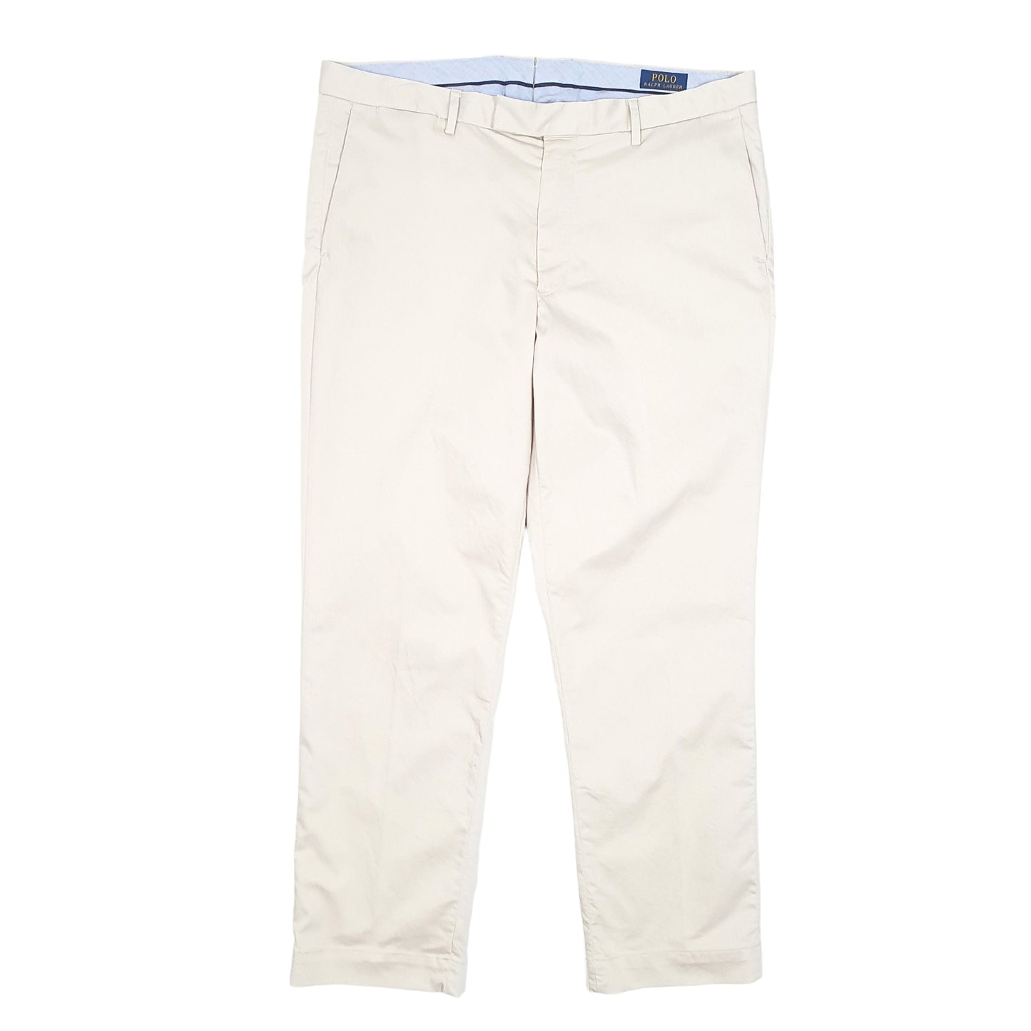 Mens Beige Polo Ralph Lauren Stretch Chino Trousers