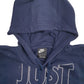 Mens Navy Nike Just Do It Spellout Hoodie Jumper