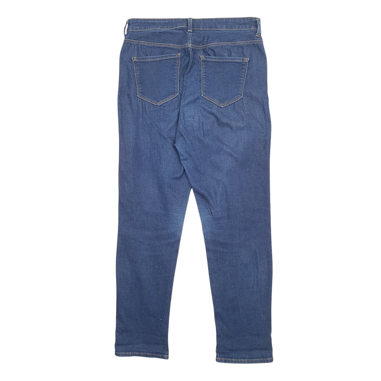 Womens Blue M&S The Harper Cigarette stretch Fit Casual JeansW30 L28