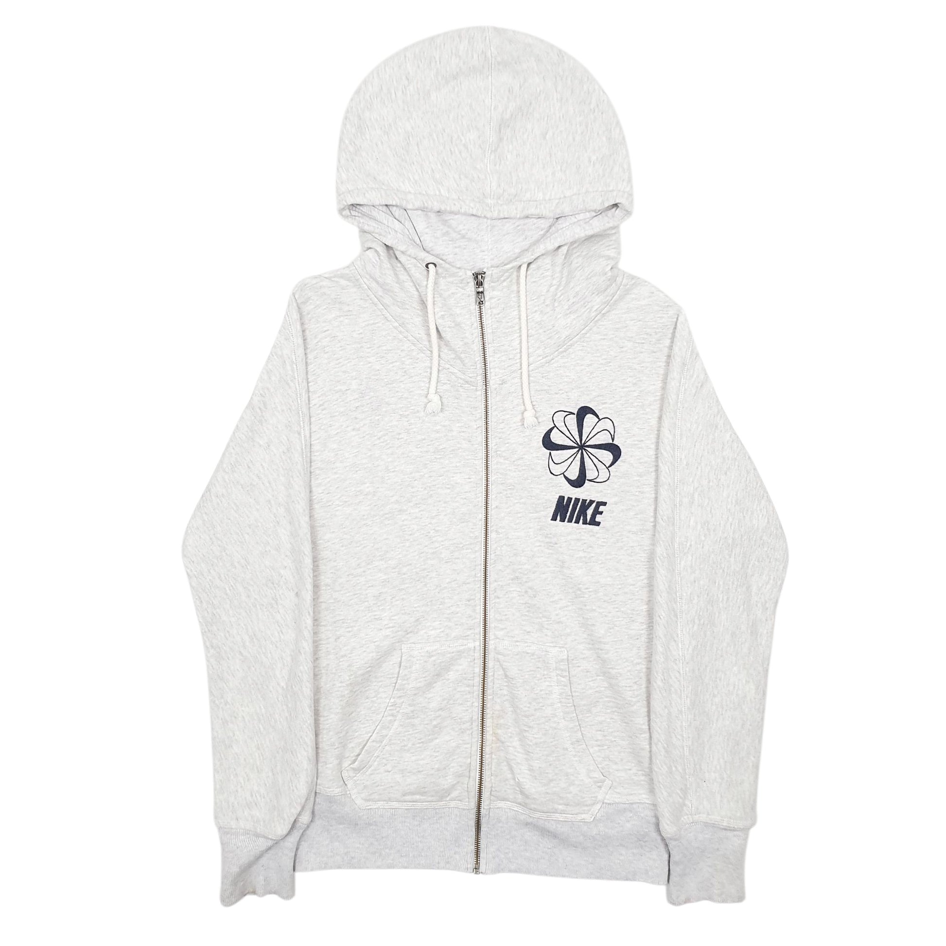 Mens Grey Nike Vintage Full Zip Jumper