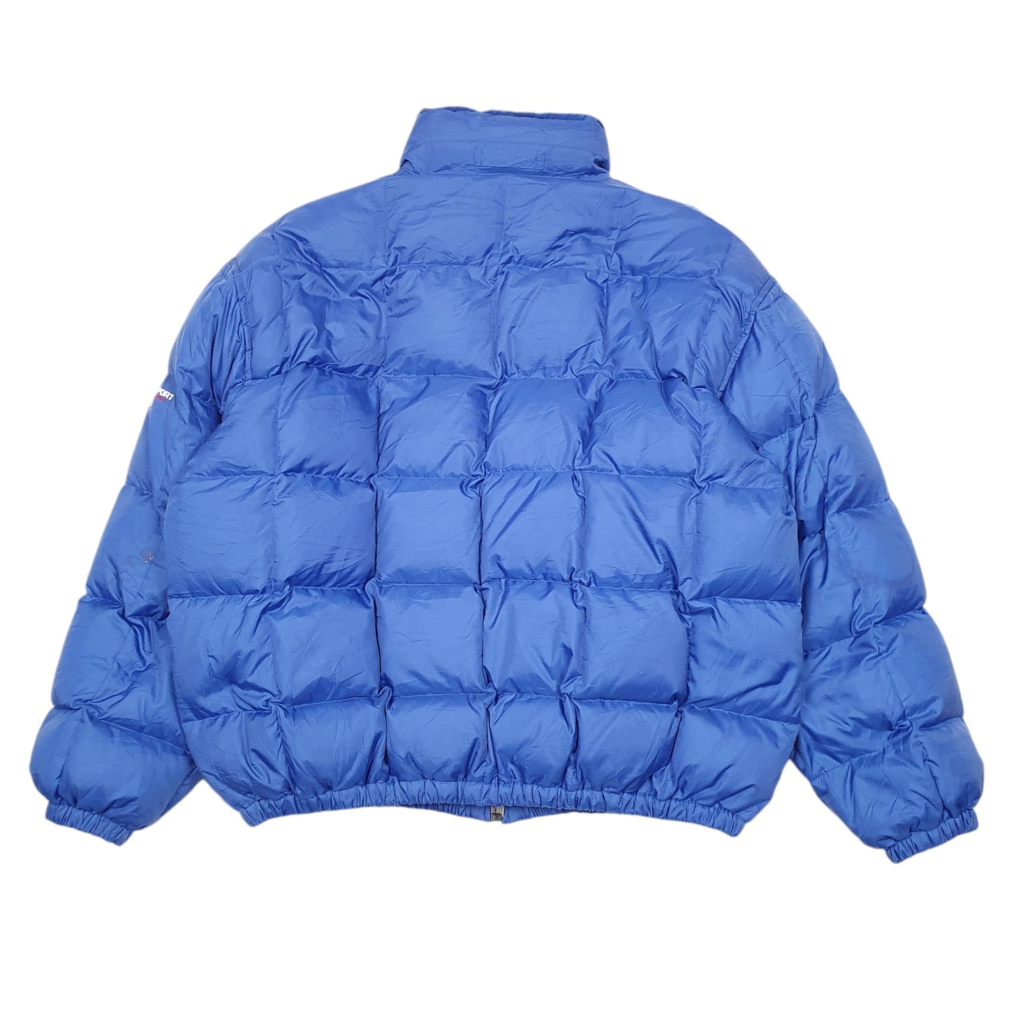 Mens Blue Ralph Lauren Vintage Polo Sport 90s  Coat