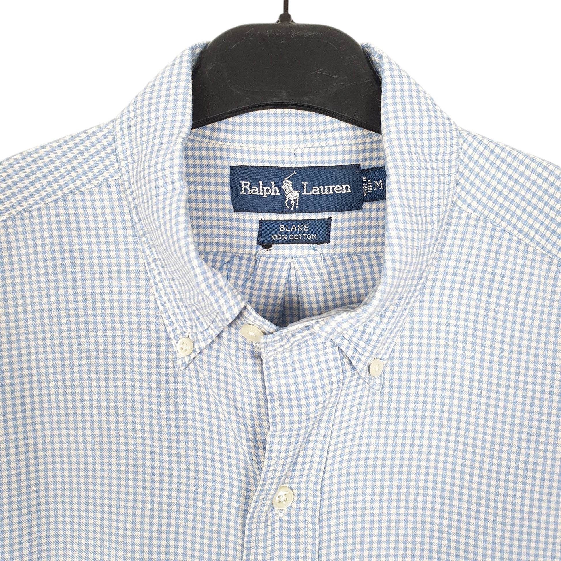 Mens Blue Ralph Lauren  Long Sleeve Shirt